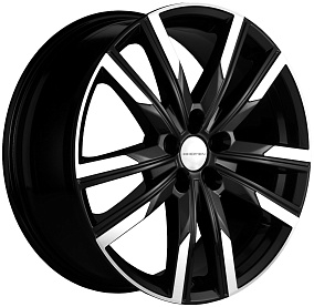 Диски Khomen Wheels KHW1905 (Mitsubishi) Black-FP